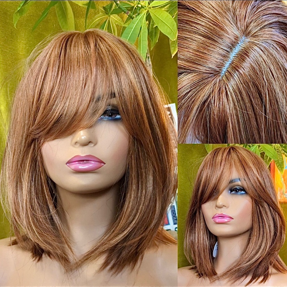 Realistic redhead ginger wig